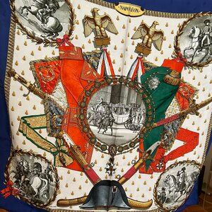 Hermes Silk Scarf